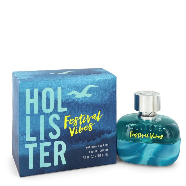 Hollister Festival Vibes by Hollister Eau De Toilette Spray 3.4 oz for Men Default Title