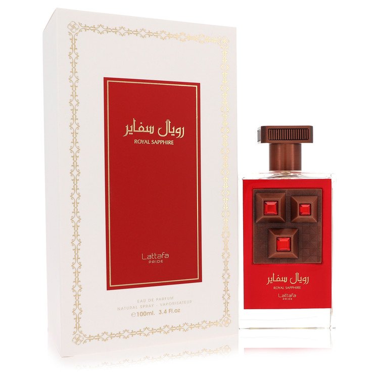 Lattafa Pride Royal Sapphire by Lattafa Eau De Parfum Spray (Unisex) 3.4 oz for Women Default Title