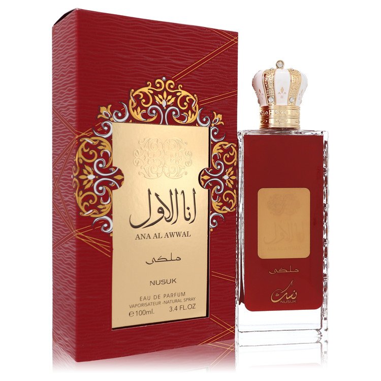Ana Al Awwal Rouge by Nusuk Eau De Parfum Spray 3.4 oz for Women Default Title