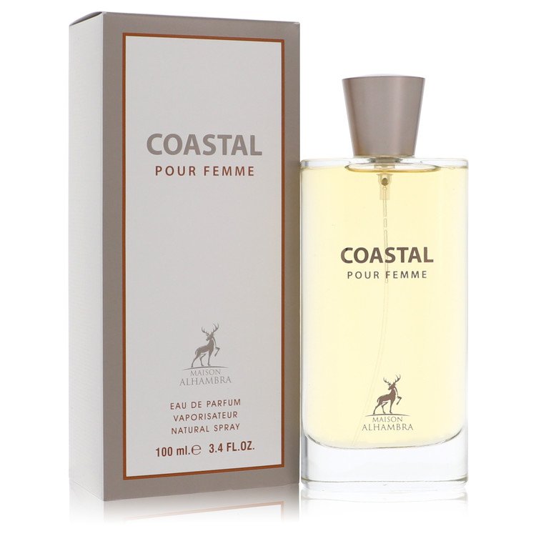 Coastal Pour Femme by Maison Alhambra Eau De Parfum Spray 3.4 oz for Women - GreatEagleInc