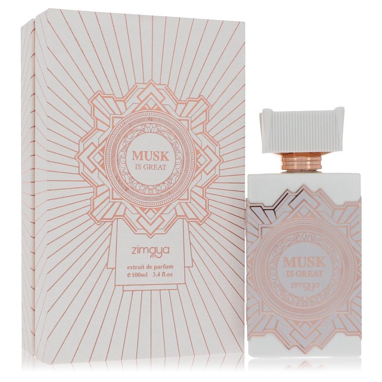 Afnan Musk is Great by Afnan Extrait De Parfum Spray (Unisex) 3.4 oz for Women Default Title