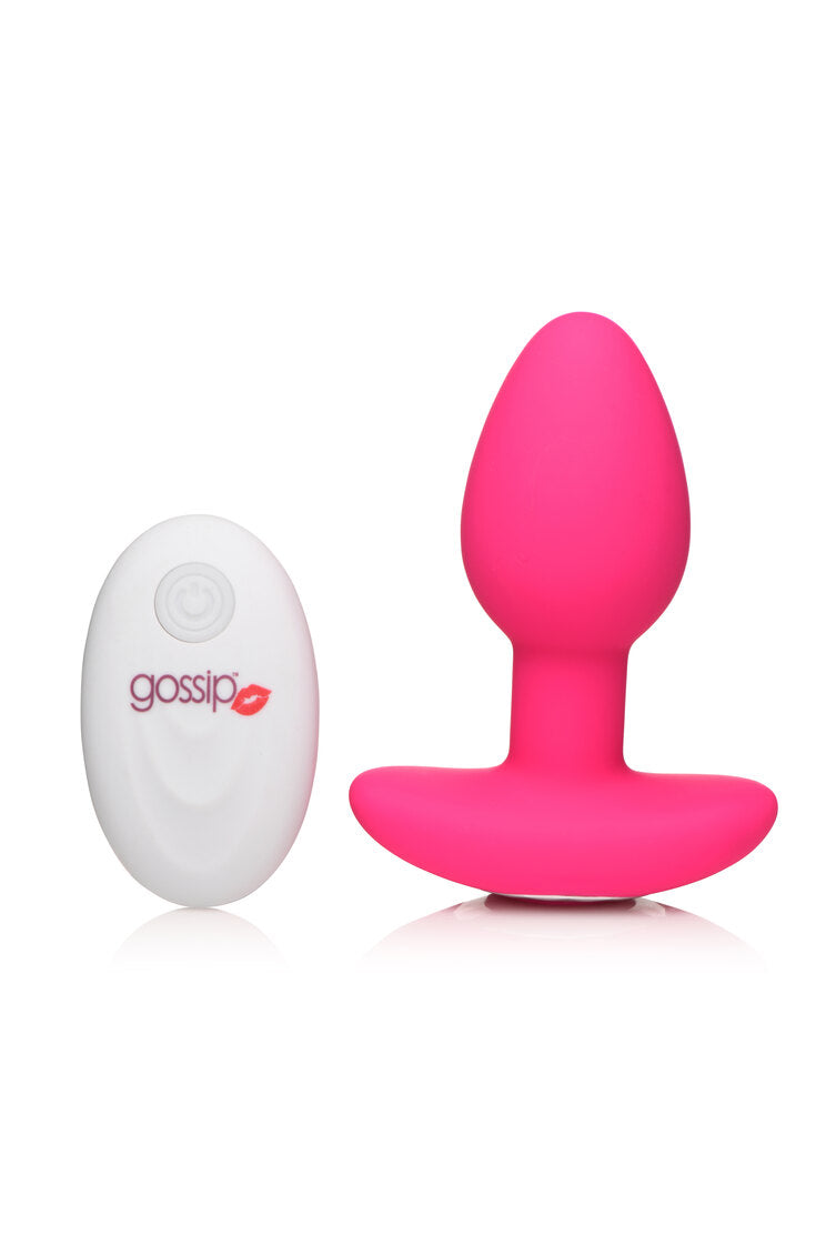 Gossip 10x Pop Rockers Plug W/ Remote Magenta - GreatEagleInc
