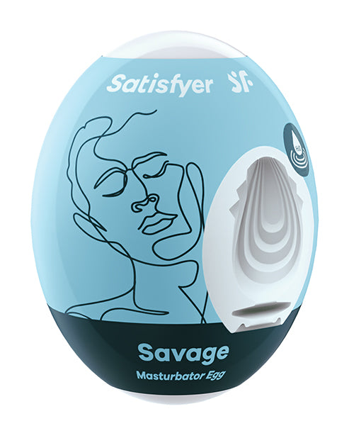Satisfyer Masturbator Egg - Savage - GreatEagleInc