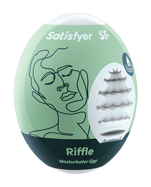 Satisfyer Masturbator Egg - Riffle - GreatEagleInc