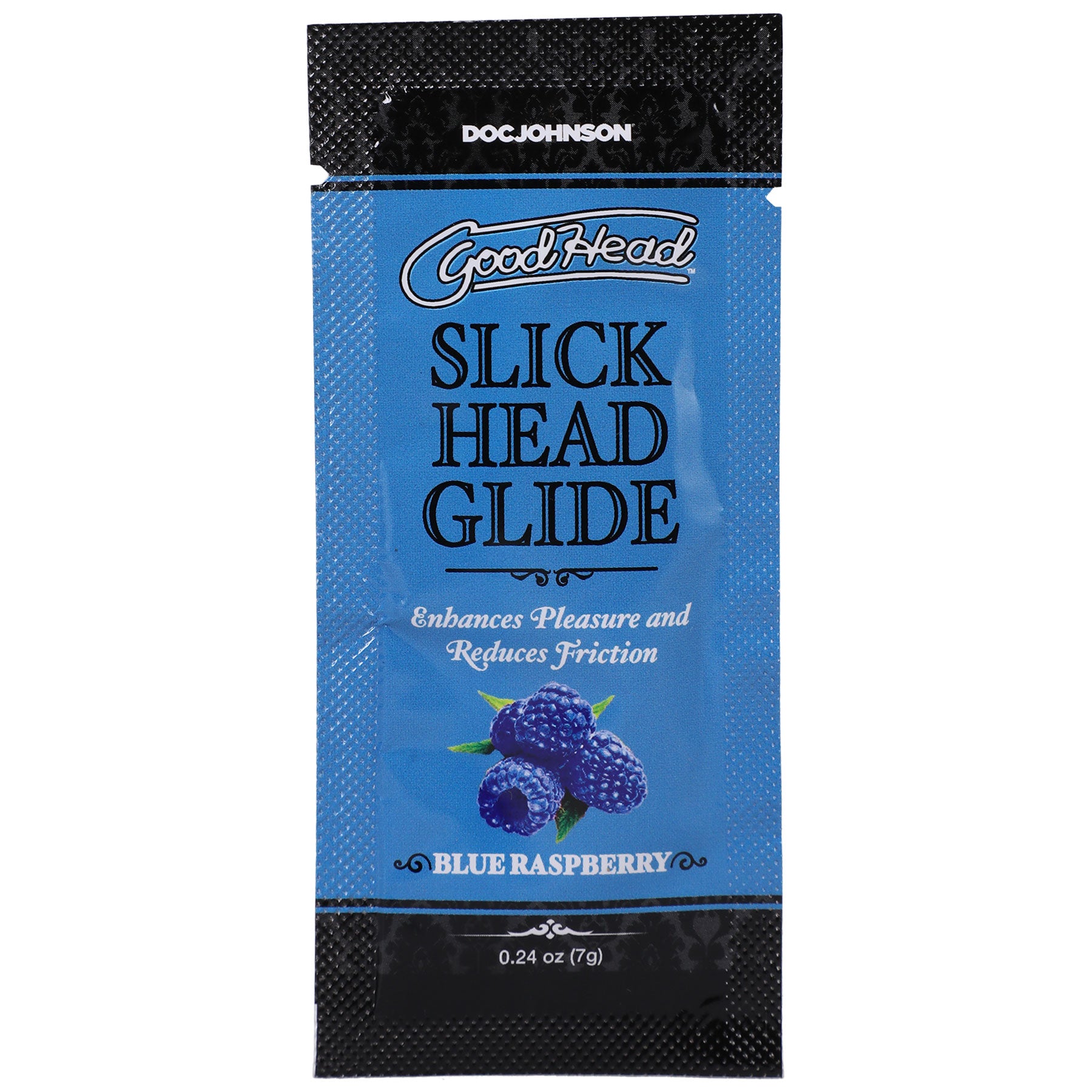 Goodhead - Slick Head Glide - Blue Raspberry - 0.24 Oz - GreatEagleInc