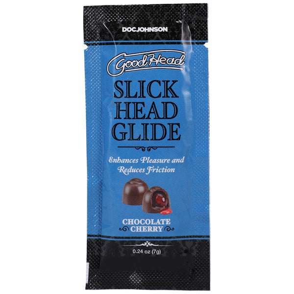 Goodhead - Slick Head Glide - Chocolate Cherry -  0.24 Oz - GreatEagleInc