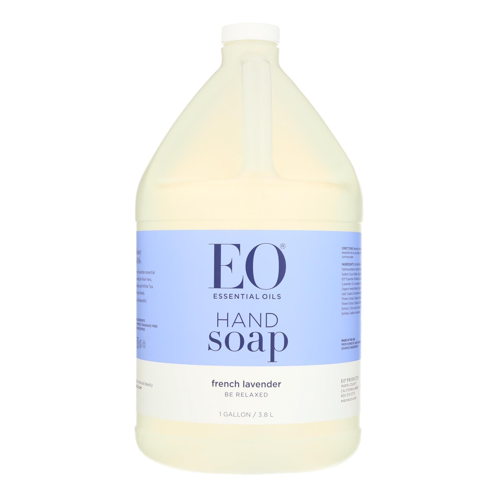 Eo Products - Liquid Hand Soap French Lavender - 1 Gallon - GreatEagleInc