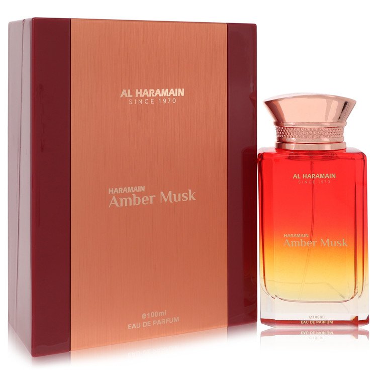 Al Haramain Amber Musk by Al Haramain Eau De Parfum Spray (Unisex) 3.3 oz for Men Default Title