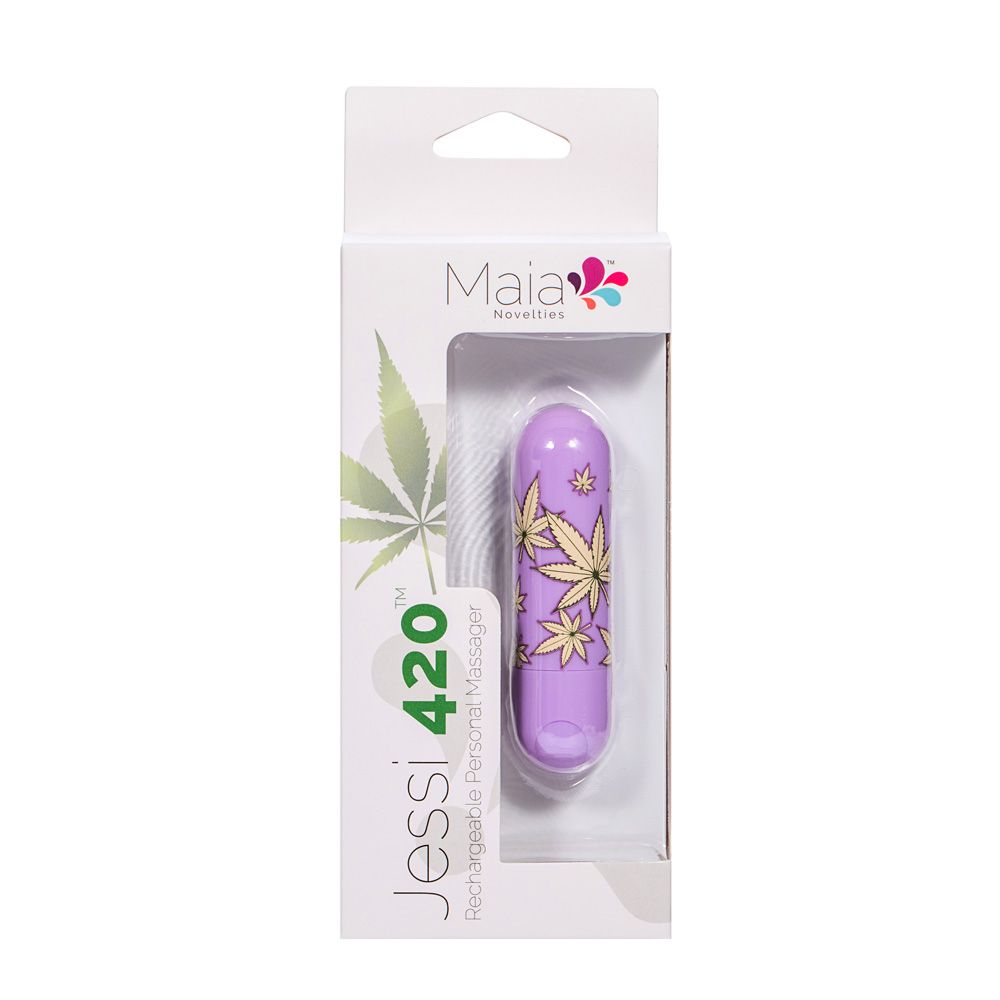 Jessi 420 Purple Remote Mini Bullet - GreatEagleInc