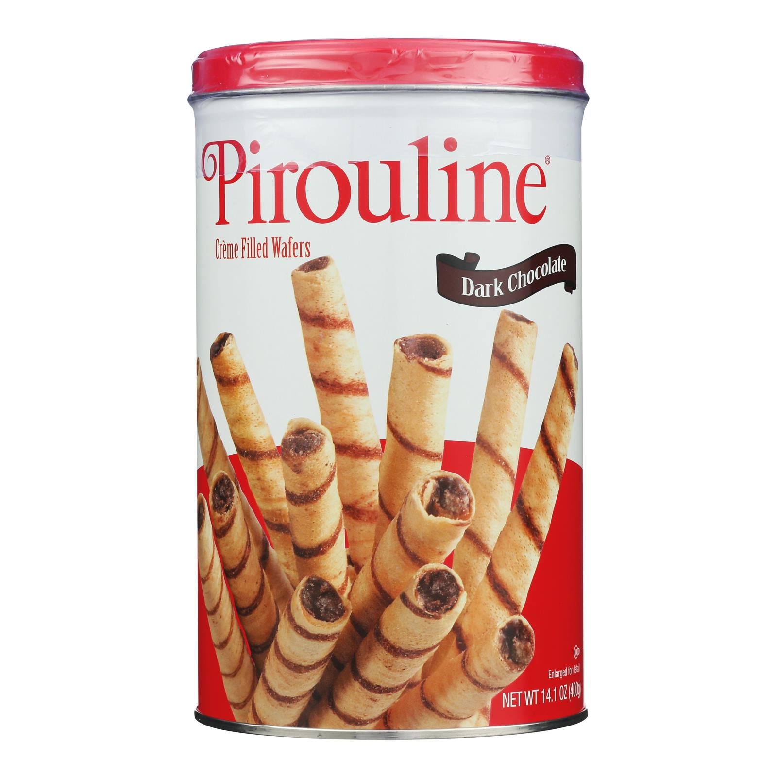 De Beukelaer - Cookies - Pirouline Creme Filled Rolled Wafers - Case Of 6 - 14.1 Oz. - Eco-Friendly Home & Grocery