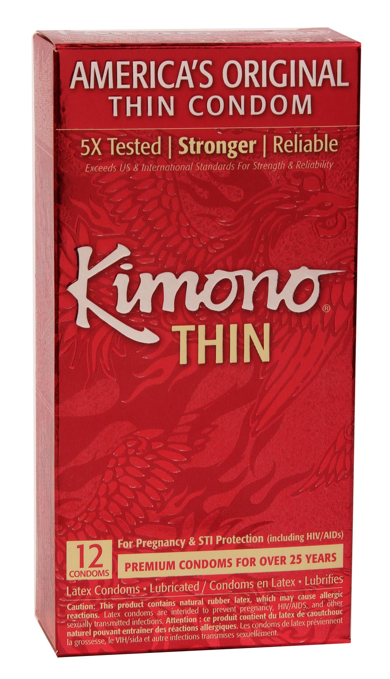 Kimono Lubricated Condom 12 Pk Default Title