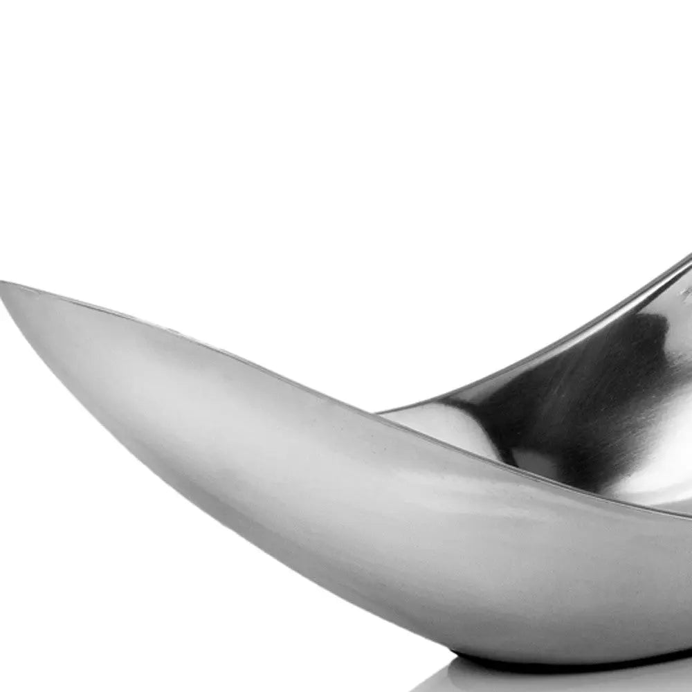 13" Aluminum Modern Twisted Centerpiece Bowl Homeroots Kitchen & Dining