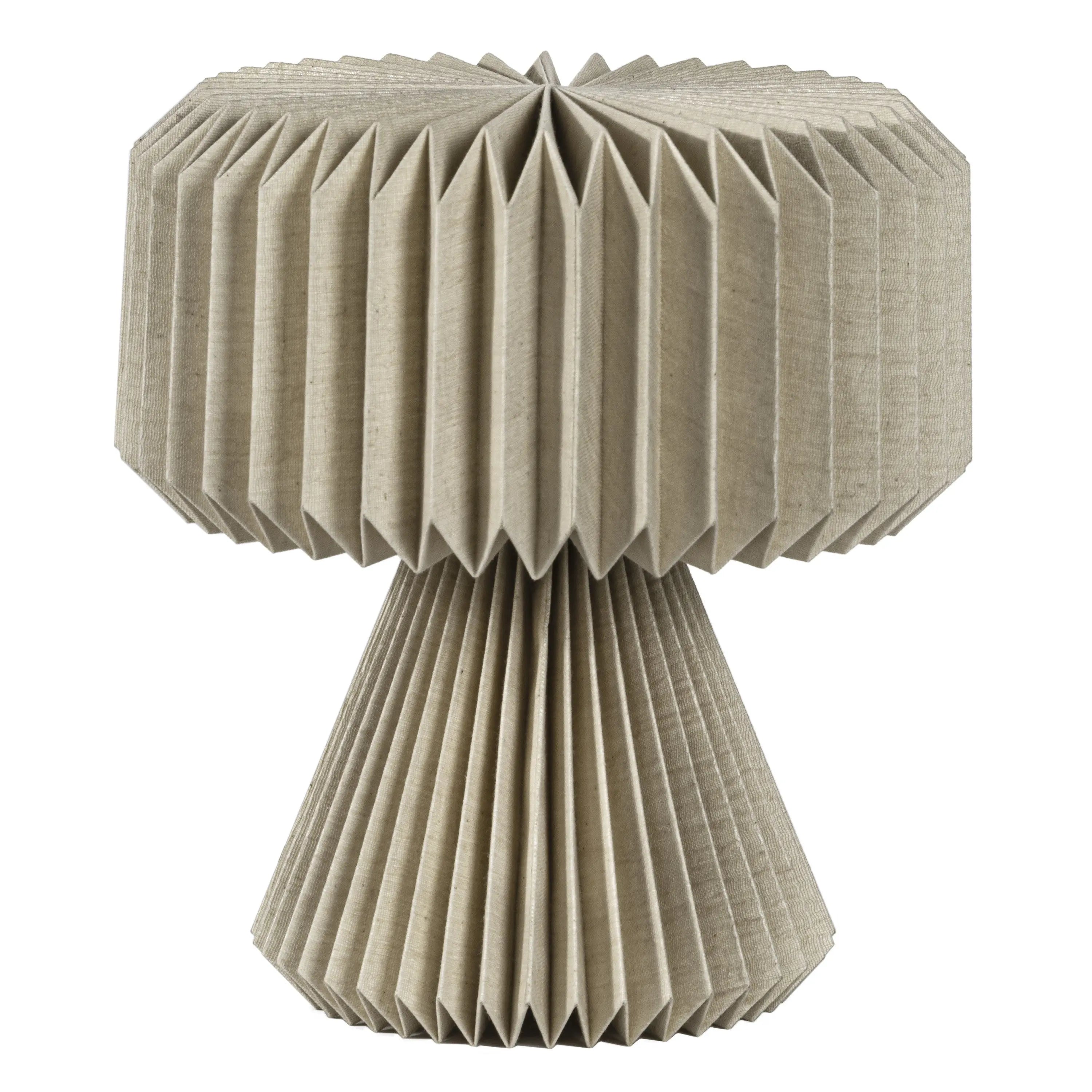 13" Natural Geometric Bedside Lamp With Cylinder Shade Homeroots Lighting