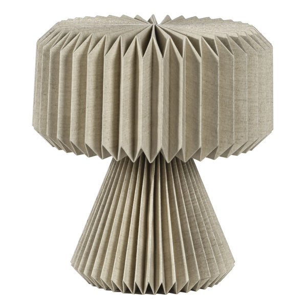 13" Natural Geometric Bedside Lamp With Cylinder Shade Homeroots Lighting