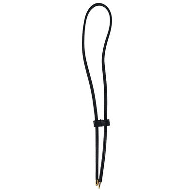 Women Detachable Pu Leather Bag Strap Diy Replacement Bucket Bag Drawstring Rope Backpack Beam Pocket Purse Accessories Black Total 100cm