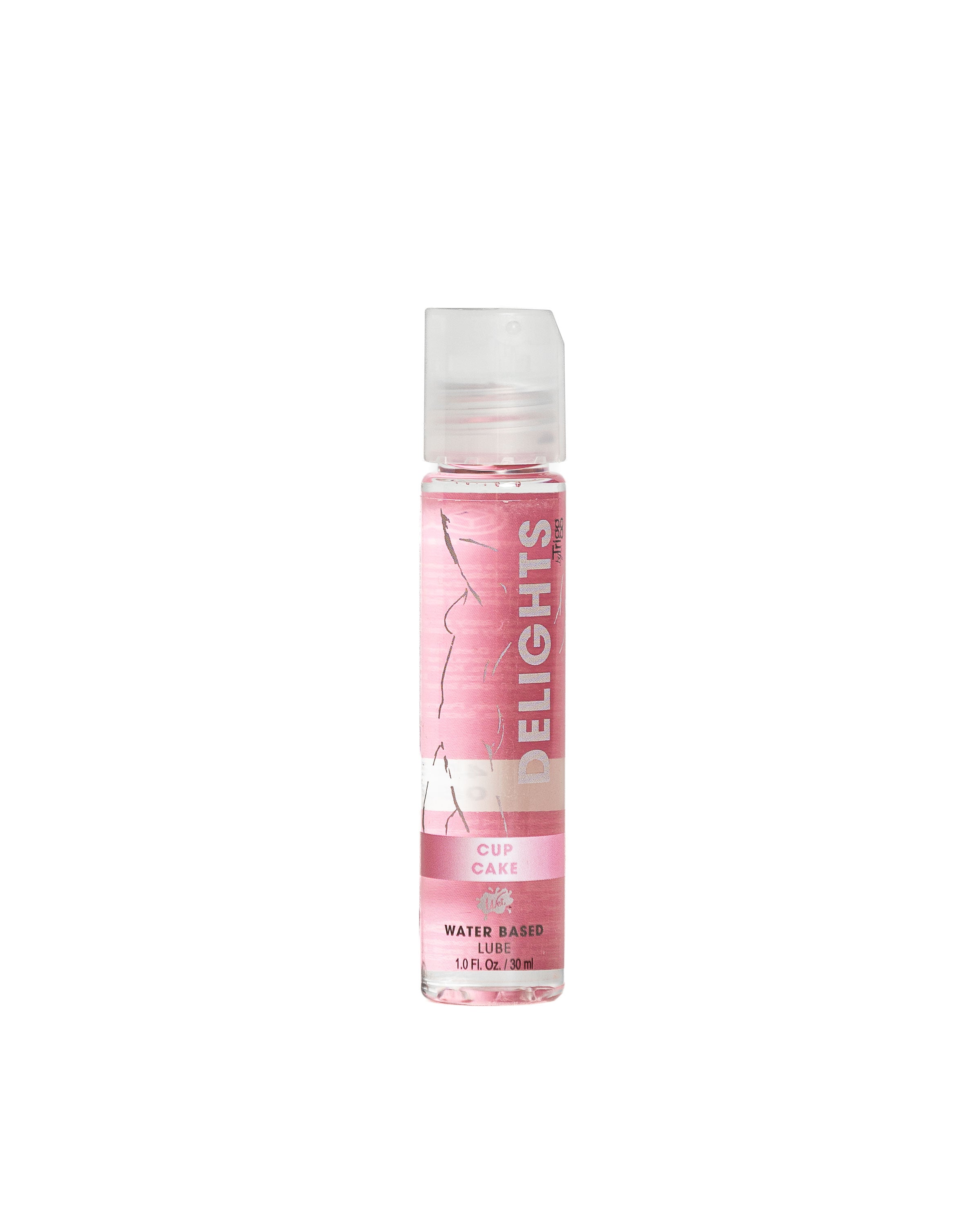 Delight Water Based - Cupcake - Flavored Lube Oz - GreatEagleInc