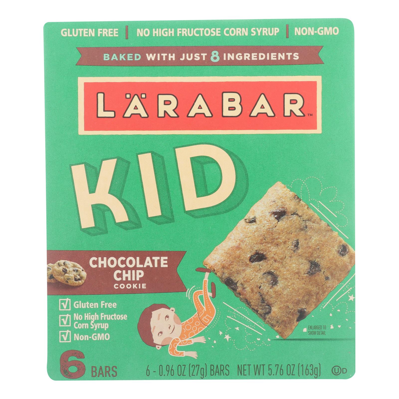 Larabar - Bar Kids Chocolate Chip Cookie - Case Of 8 - 6/.96 Oz - GreatEagleInc