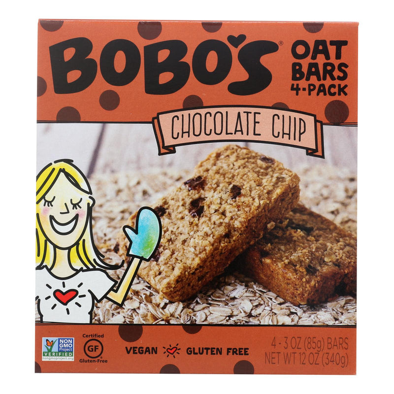 Bobo's Oat Bars - Oat Bar - Chocolate Chip - Case Of 6 - 4 Pk - GreatEagleInc