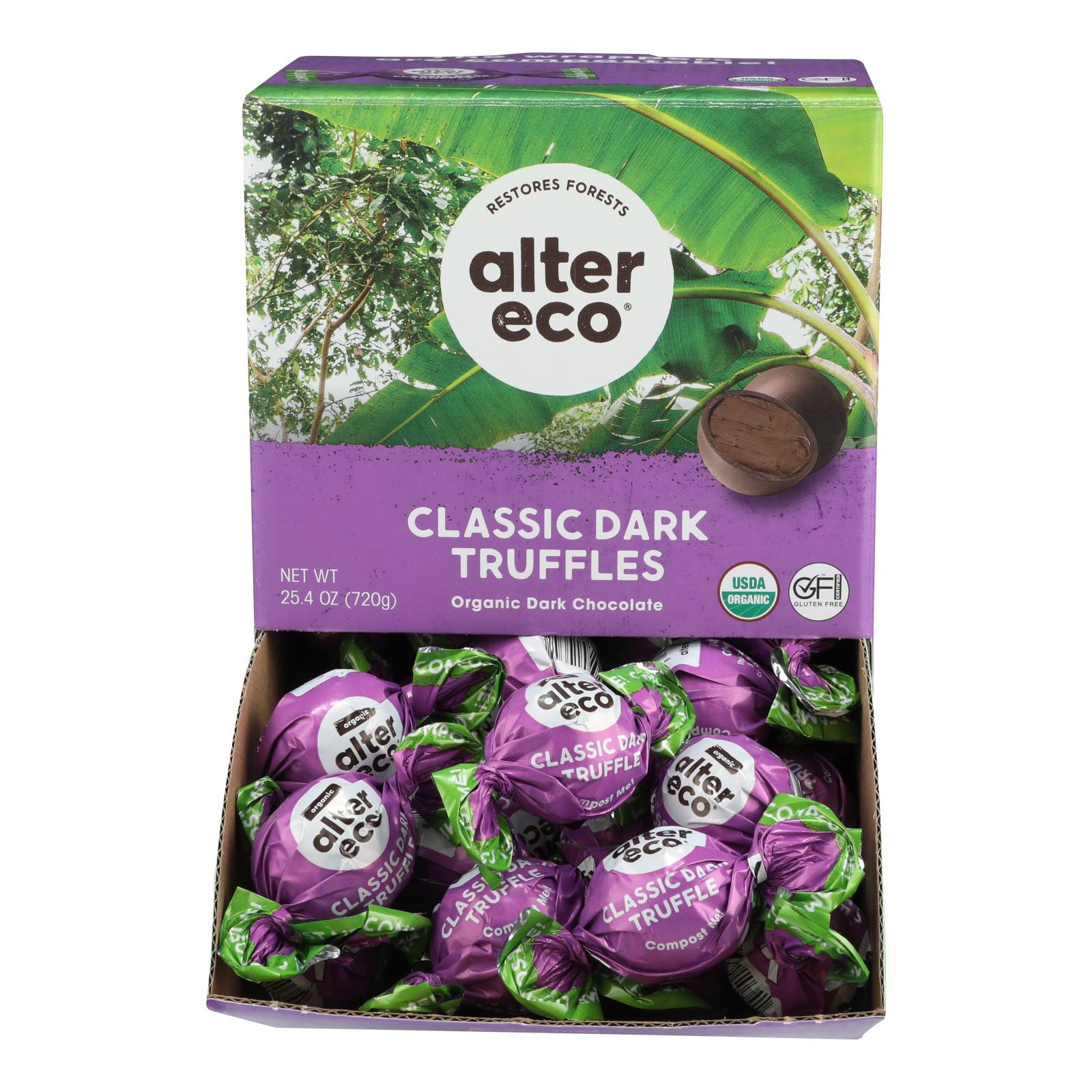 Alter Eco Americas Organic Truffles - Salted Caramel - .42 Oz - Case Of 60 - GreatEagleInc