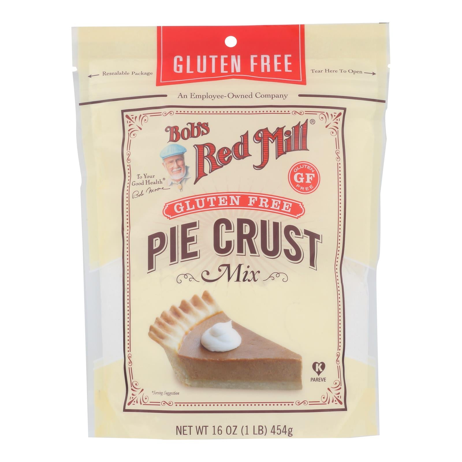 Bob's Red Mill - Pie Crust Mix Gluten Free - Case Of 4-16 Oz - GreatEagleInc