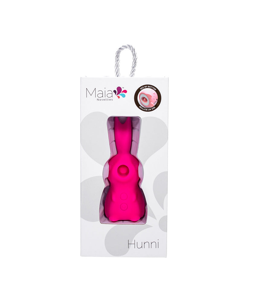 Hunni Bunny Shaped Suction Vibrator - GreatEagleInc