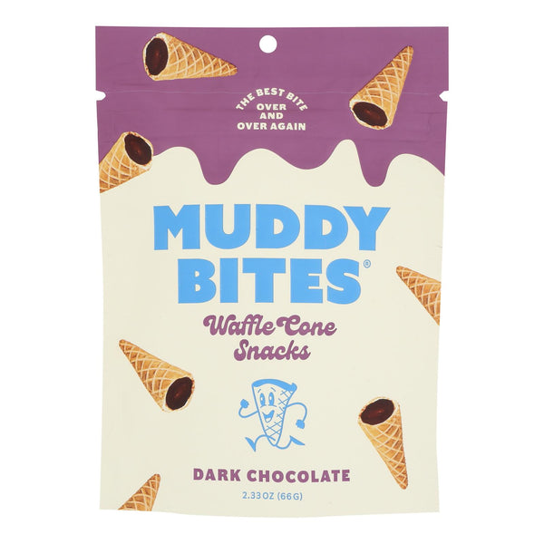 Muddy Bites - Muddy Bite Dark Chocolate - Case Of 12-2.33 Oz - GreatEagleInc