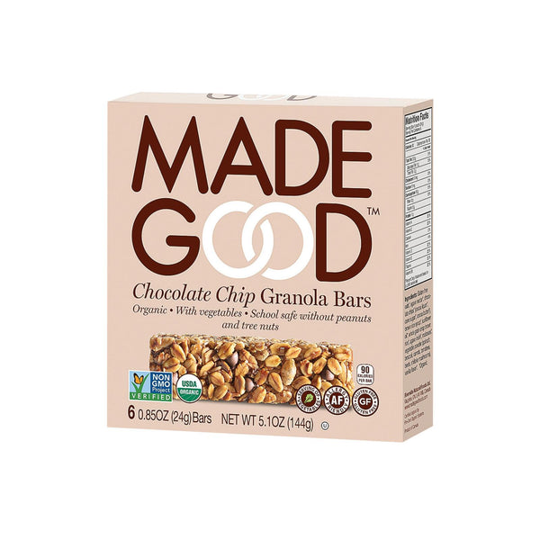 Made Good Granola Bar - Chocolate Chip - Case Of 6 - 5 Oz. - GreatEagleInc