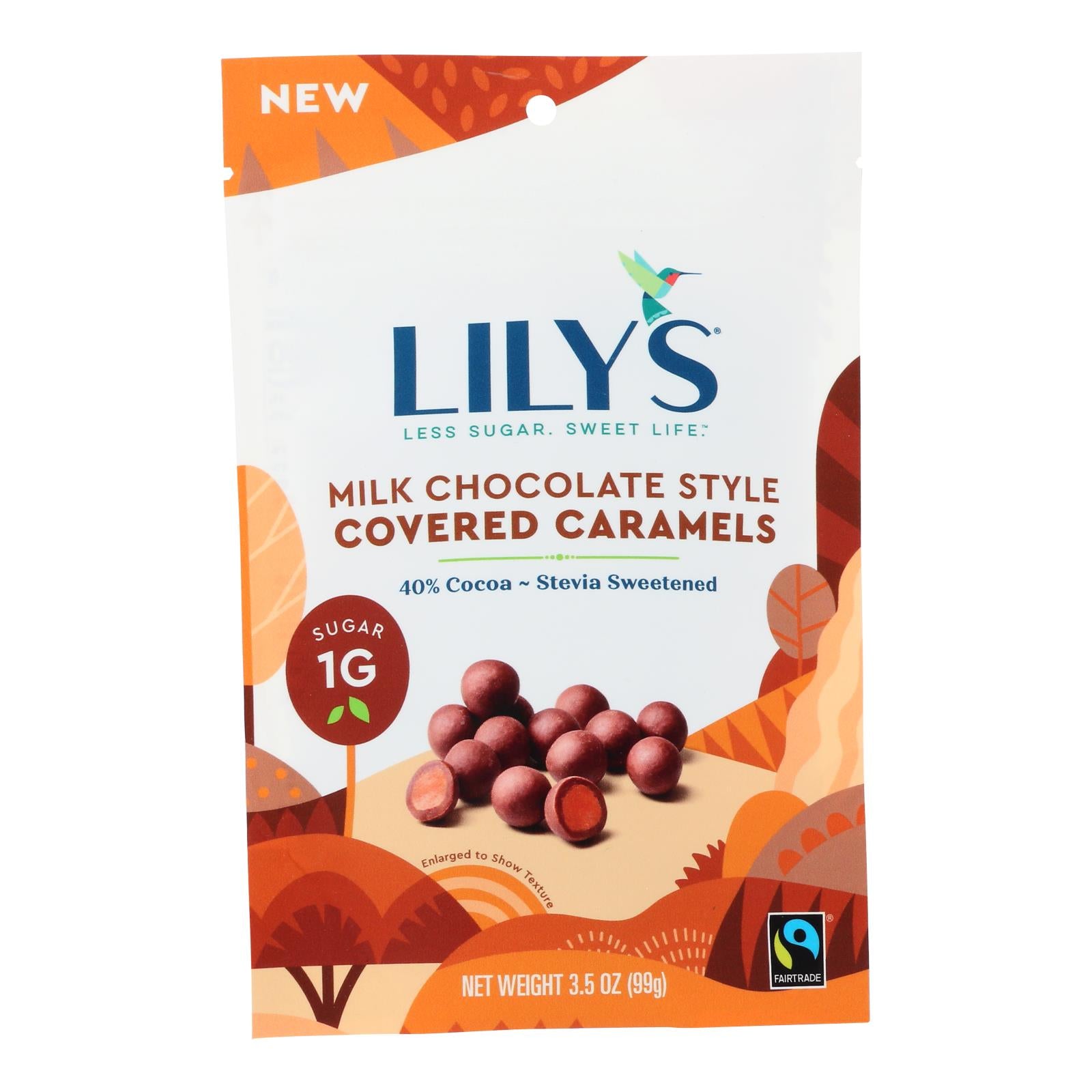 Lilys - Crmls Milk Chocolate Stle Stevia - Case Of 12-3.5 Oz - GreatEagleInc