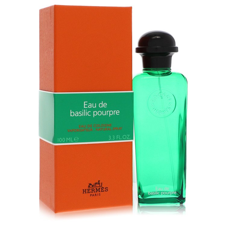 Eau De Basilic Pourpre by Hermes Eau De Cologne Spray (Unisex) 3.3 oz for Men Default Title