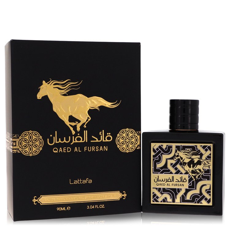 Lattafa Qaed Al Fursan by Lattafa Eau De Parfum Spray 3 oz for Men Regular