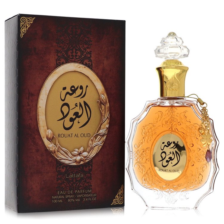 Lattafa Rouat Al Oud by Lattafa Eau De Parfum Spray 3.4 oz for Men Unisex
