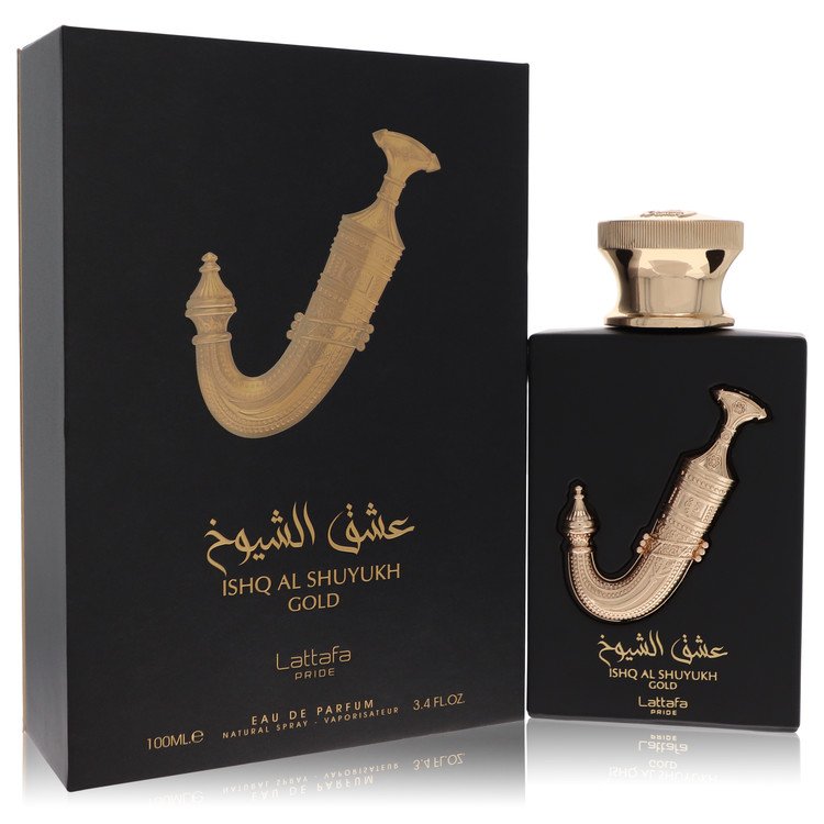 Lattafa Pride Ishq Al Shuyukh Gold by Lattafa Eau De Parfum Spray (Unisex) 3.4 oz for Men Default Title