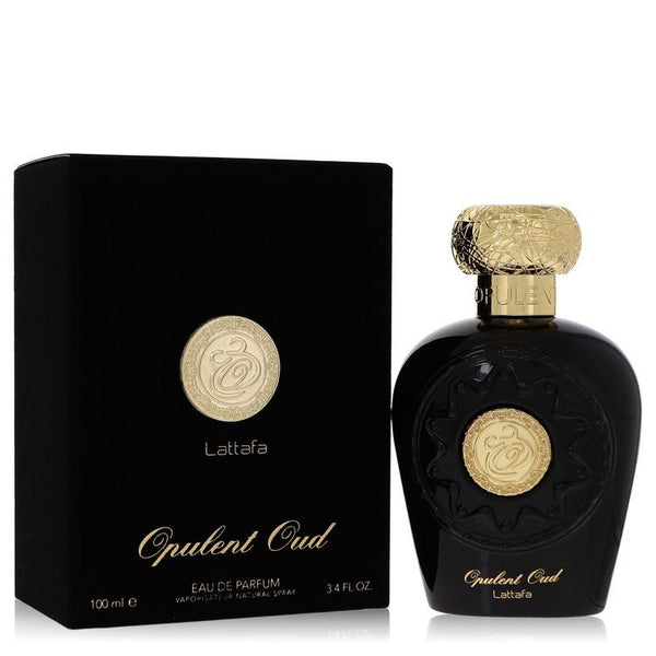 Lattafa Opulent Oud by Lattafa Eau De Parfum Spray (Unisex) 3.4 oz for Men Default Title