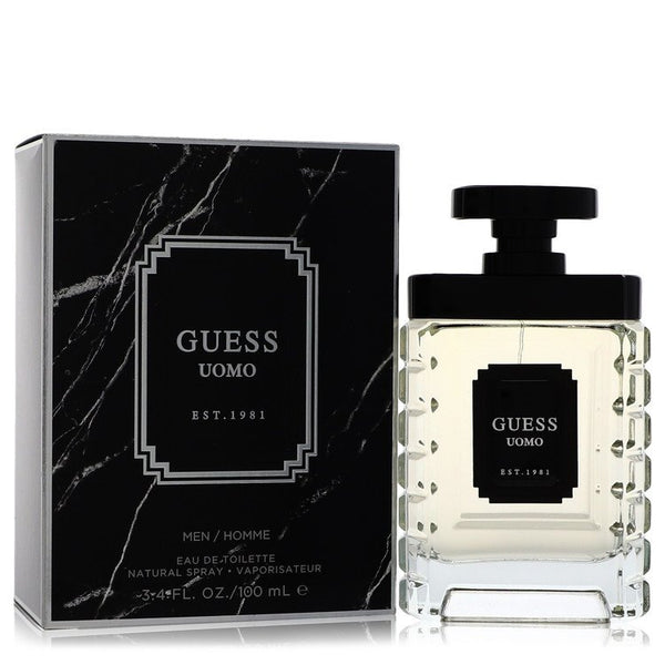 Guess Uomo by Guess Eau De Toilette Spray 3.4 oz for Men Default Title