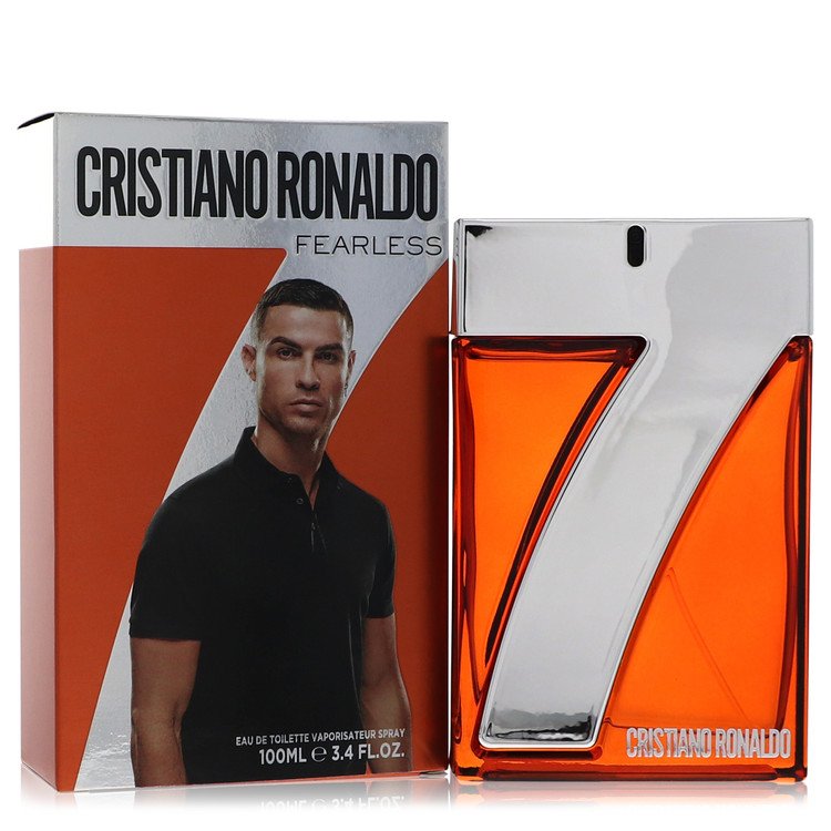 Cristiano Ronaldo CR7 Fearless by Cristiano Ronaldo Eau De Toilette Spray 3.4 oz for Men - GreatEagleInc