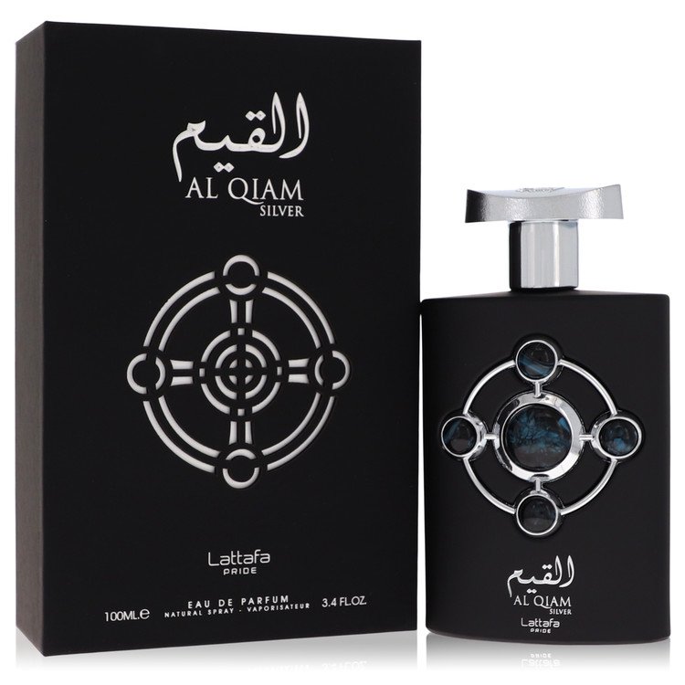 Lattafa Pride Al Qiam Silver by Lattafa Eau De Parfum Spray 3.4 oz for Men Default Title