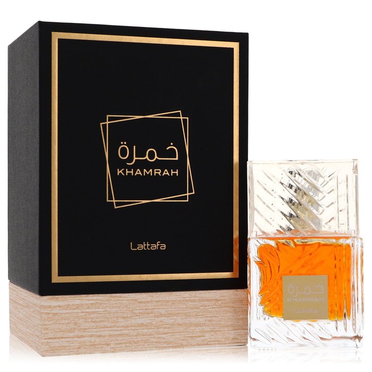 Lattafa Khamrah by Lattafa Eau De Parfum Spray (Unisex) 3.4 oz for Men Default Title