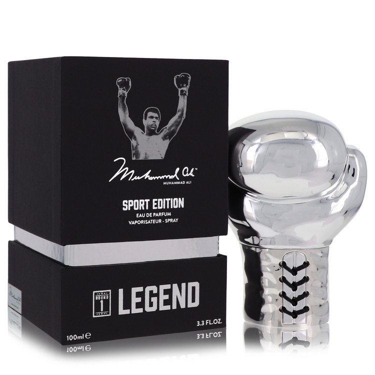 Muhammad Ali Legend Round 1 by Muhammad Ali Eau De Parfum Spray (Sport Edition) 3.3 oz for Men Default Title