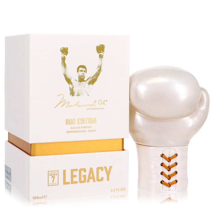 Muhammad Ali Legacy Round 7 by Muhammad Ali Eau De Parfum Spray (Oud Edition) 3.3 oz for Men Default Title