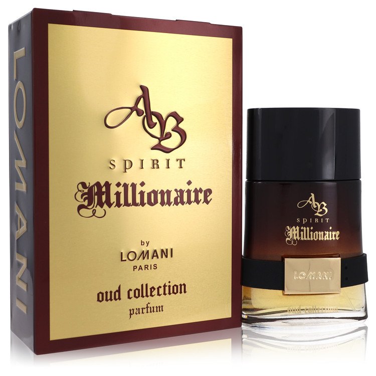 Spirit Millionaire Oud Collection by Lomani Eau De Parfum Spray 3.3 oz for Men Default Title