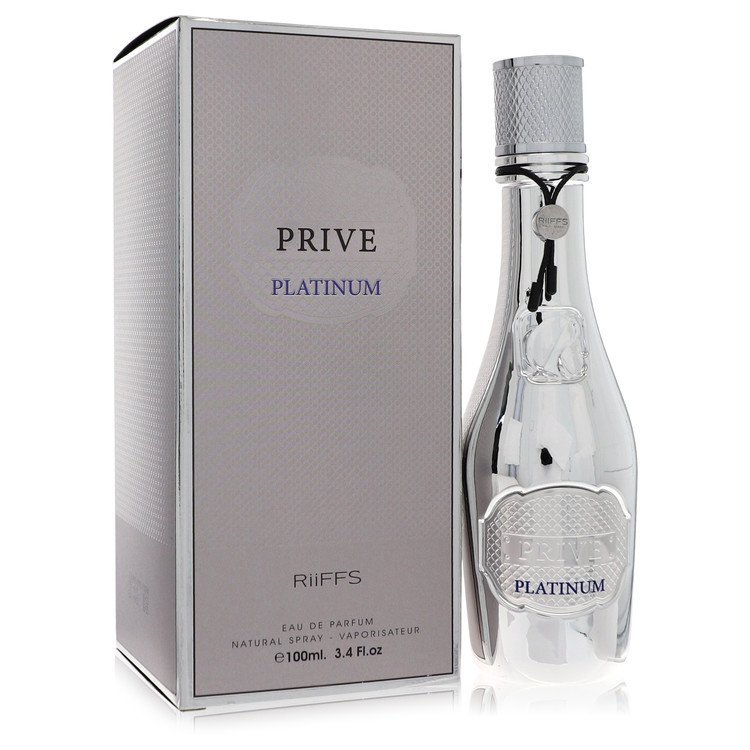 Riiffs Prive Platinum by Riiffs Eau De Parfum Spray 3.4 oz for Men Default Title
