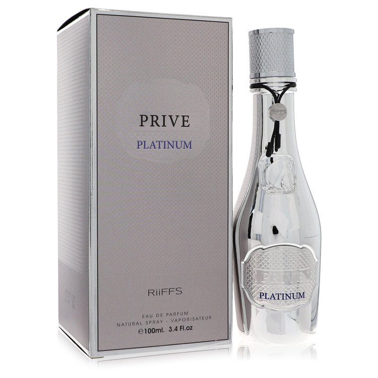 Riiffs Prive Platinum by Riiffs Eau De Parfum Spray 3.4 oz for Men