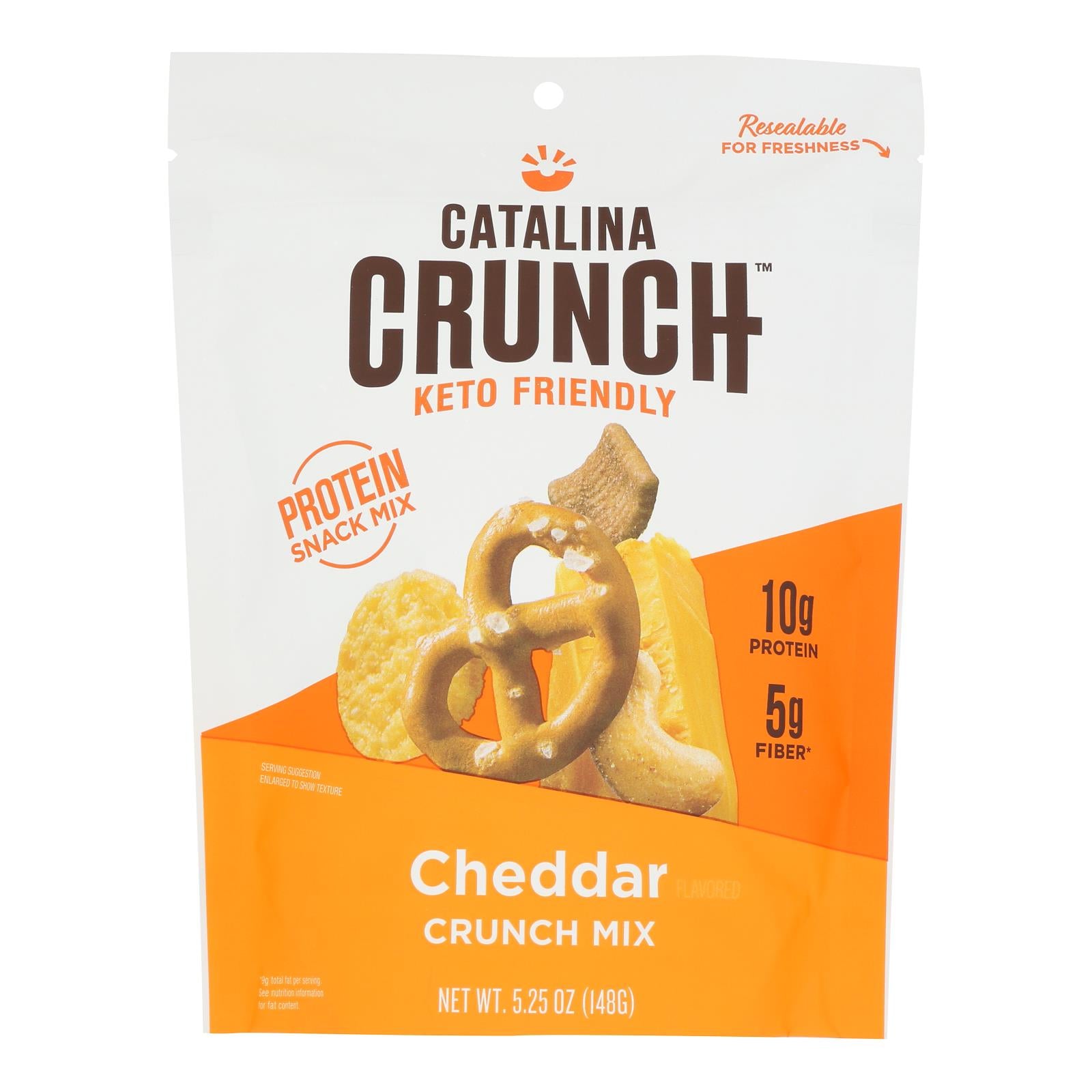 Catalina Crunch - Crunch Mix Cheddar - Case Of 6 - 5.25 Ounces - GreatEagleInc