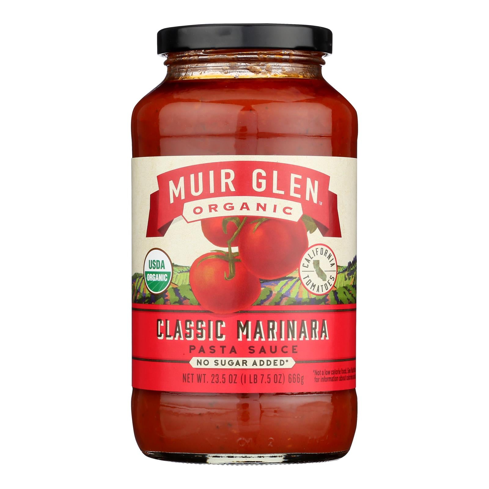 Muir Glen - Pasta Sauce Organic Classic Marinara - Case Of 12-23.5 Fluid Ounces - GreatEagleInc