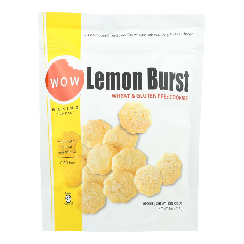 Wow Baking - Cookies Lemon Burst Bag - Case Of 6-8 Ounces