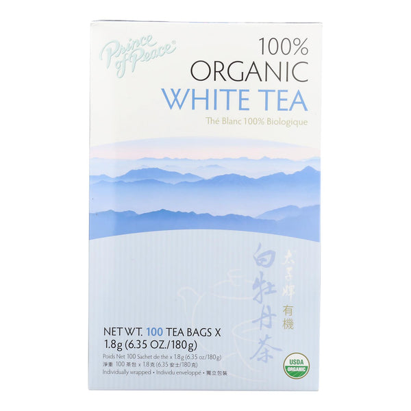Prince Of Peace - Tea Organic White - 1 Each-100 Bag - GreatEagleInc