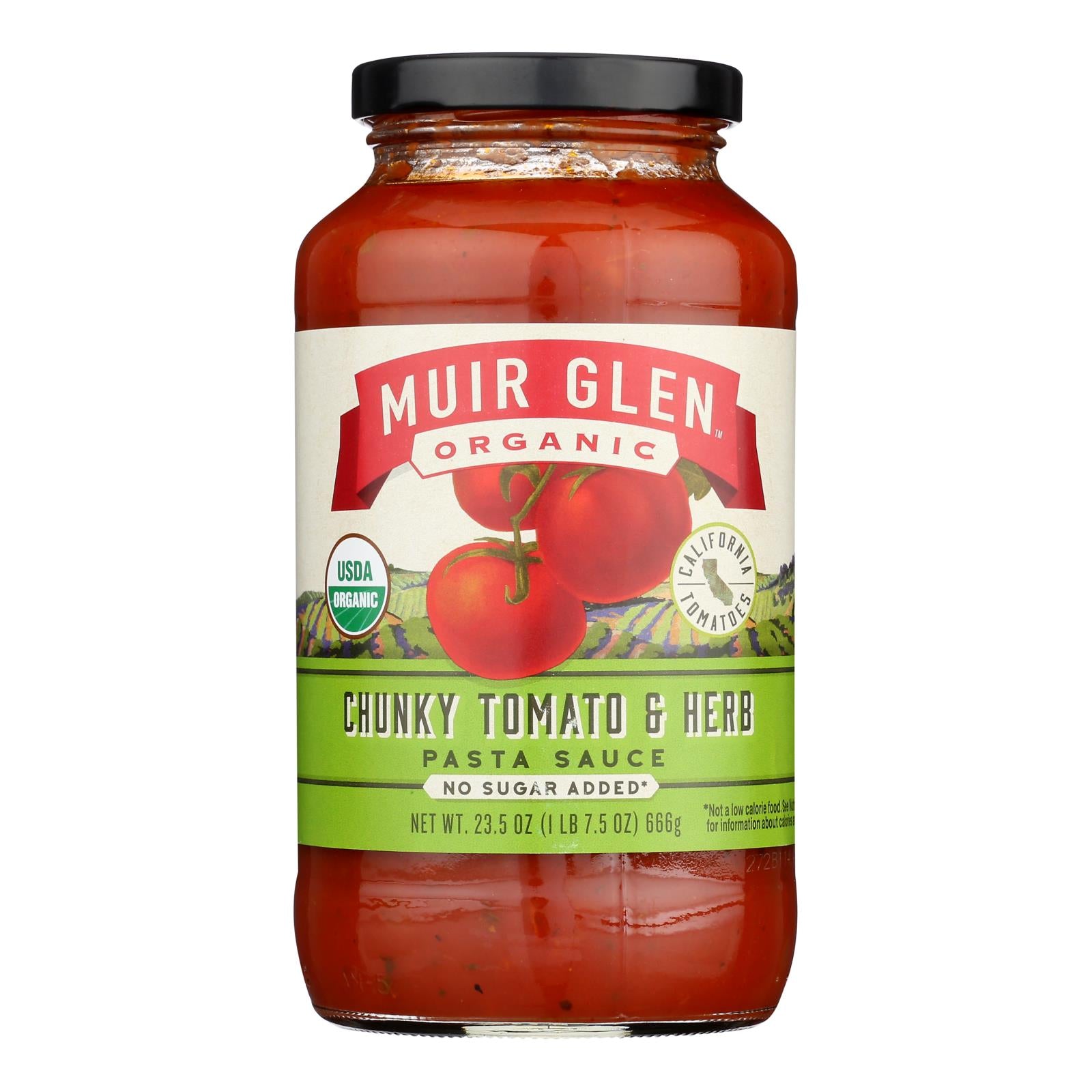 Muir Glen - Pasta Sauce Organic Chunky Style - Case Of 12-23.5 Fluid Ounces - GreatEagleInc