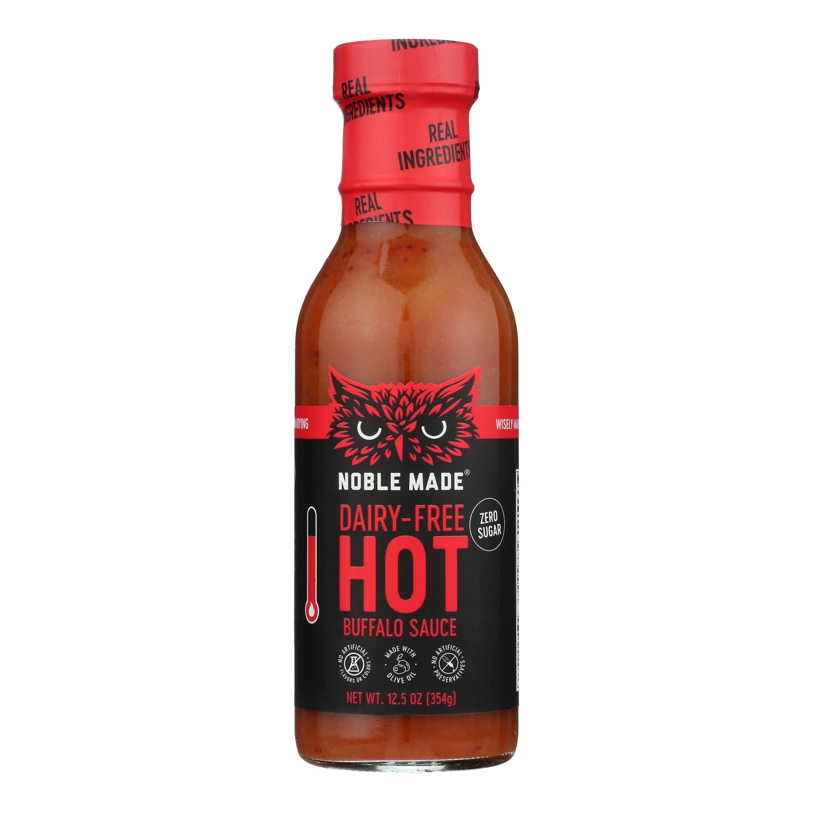 Noble Made - Sauce Buffalo Hot - Case Of 6-12.5 Ounces - GreatEagleInc