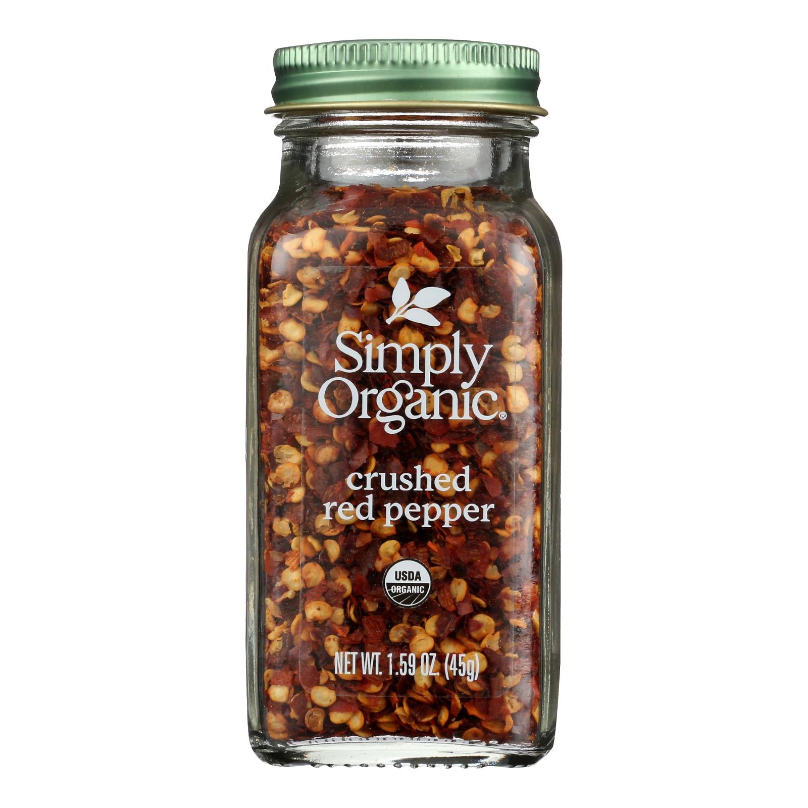 Simply Organic - Red Pepper Organic Crushed - Case Of 6 - 1.59 Ounces - GreatEagleInc