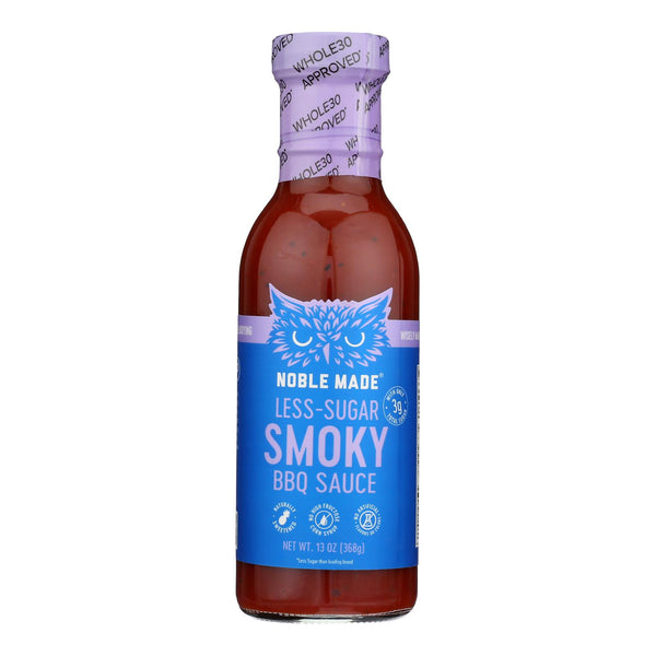 Noble Made - Sauce Barbecue Smoky - Case Of 6-13 Ounces - GreatEagleInc